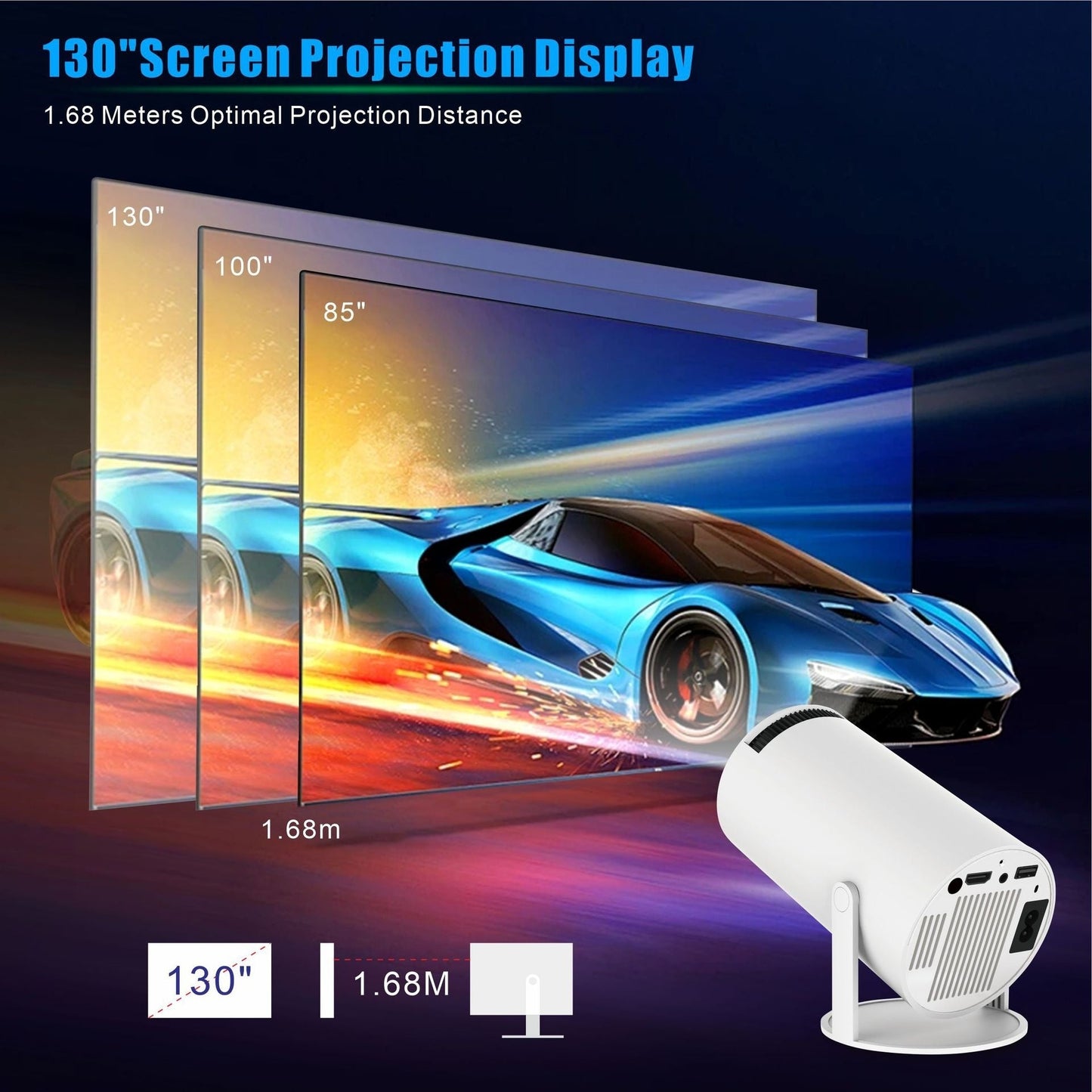 Mini Projector - QuinLop